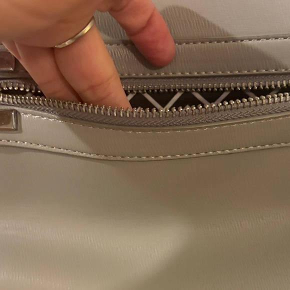 Miztique Womens Elegant Gray Handbag - Picture 4 of 16